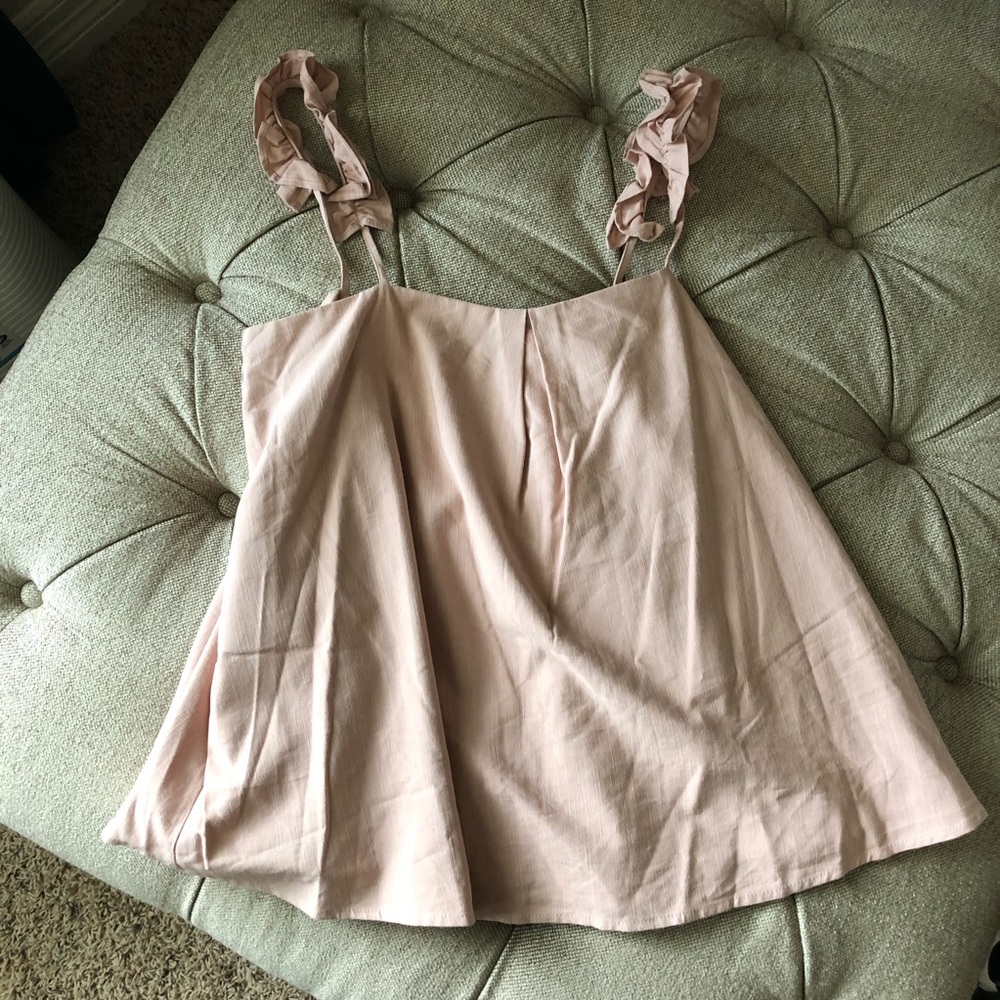 River Island swing cami with ruffle sleeve